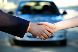 Handshakers of  buyer and seller